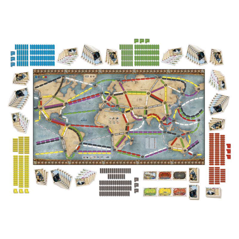 AVENTUREROS AL TREN LA VUELTA AL MUNDO