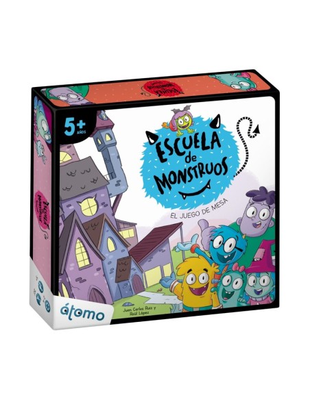 Escuela de Monstruos, juego de mesa, de Átomo Games.