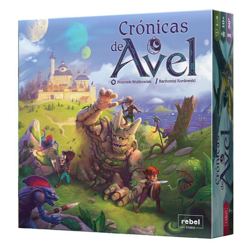 Crónicas de Avel es un juego familiar de exploración y aventura