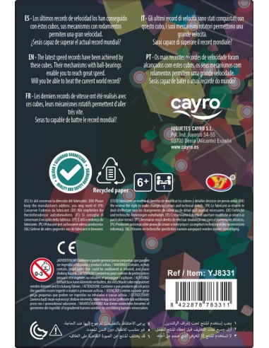 Delta Cube 3x3x3 de Cayro.