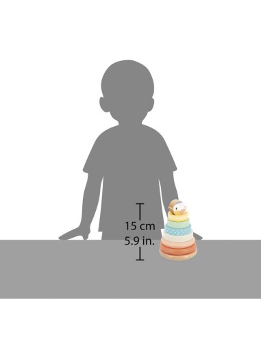 Pure - Nido apilable de Janod.