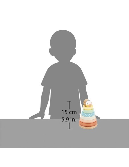 Pure - Nido apilable de Janod.