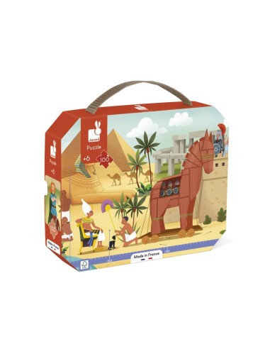 PUZZLE ANTIGÜEDAD Y MITOLOGIA - 100 PIEZAS DE JANOD.