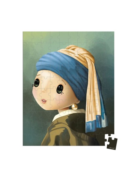 PUZZLE INSPIRADO EN VERMEER - 100 PIEZAS DE JANOD.