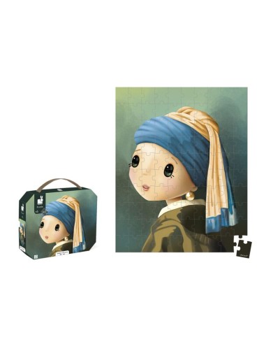 PUZZLE INSPIRADO EN VERMEER - 100 PIEZAS DE JANOD.