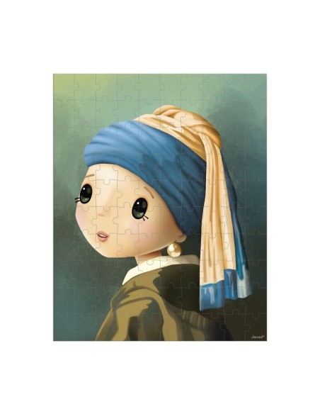 PUZZLE INSPIRADO EN VERMEER - 100 PIEZAS DE JANOD.