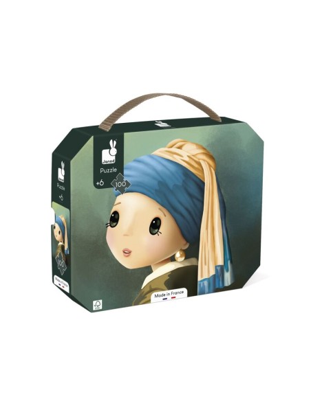PUZZLE INSPIRADO EN VERMEER - 100 PIEZAS DE JANOD.