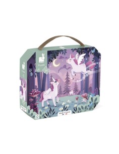 PUZZLE DE UNICORNIOS - 54 PIEZAS DE JANOD.