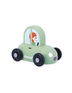 COCHE DE MADERA VERDE - CROSS ROADS DE JANOD.