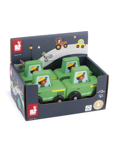 TRACTOR VERDE CAMPIÑA- CROSS ROADS DE JANOD.