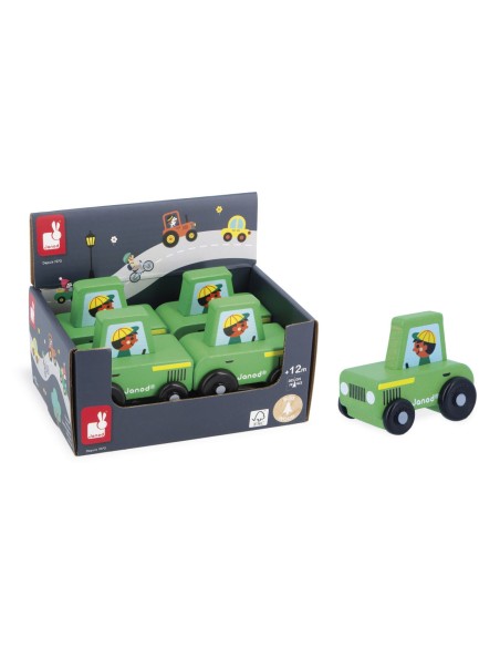 TRACTOR VERDE CAMPIÑA- CROSS ROADS DE JANOD.