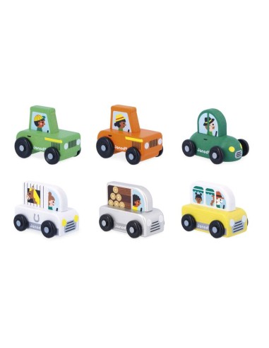 TRACTOR ROJO CAMPIÑA - CROSS ROADS DE JANOD.