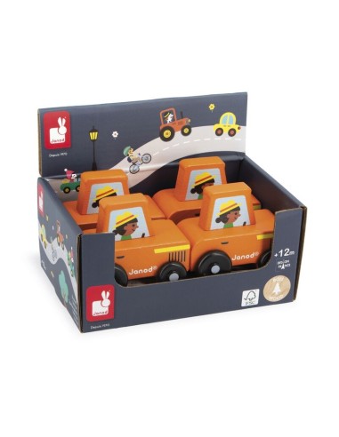 TRACTOR ROJO CAMPIÑA - CROSS ROADS DE JANOD.