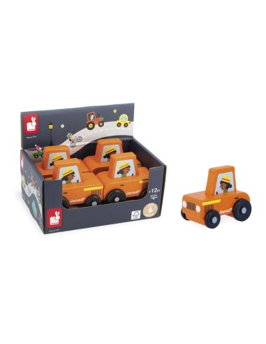 TRACTOR ROJO CAMPIÑA - CROSS ROADS DE JANOD.