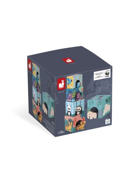 Figuras y Pirámide animales de Janod.