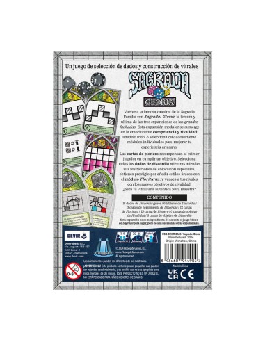 Sagrada Gloria de la editorial Devir.