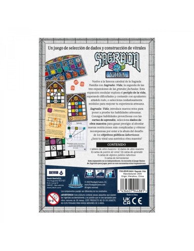 Sagrada Vida de la editorial Devir.