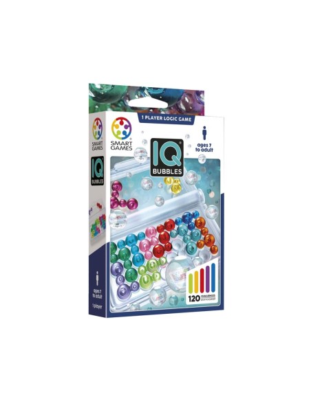 IQ Bubbles es un juego de lógica de Smart Games.