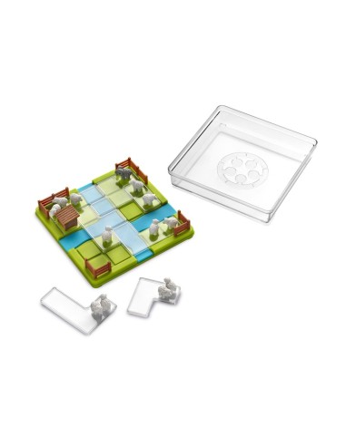 Ovejas al Prado es un juego de lógica de Smart Games