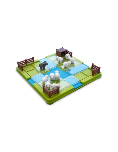 Ovejas al Prado es un juego de lógica de Smart Games