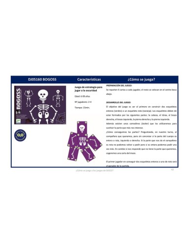 Cartas Bogoss de Djeco.