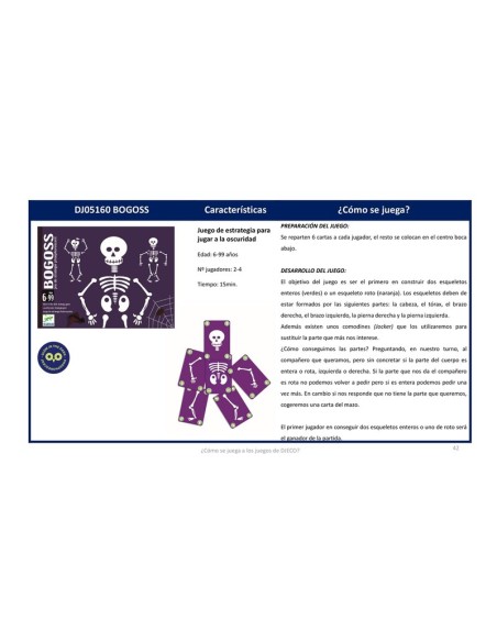 Cartas Bogoss de Djeco.