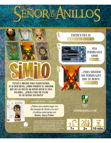 Similo El Señor de los Anillos.