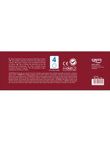 Rummi Clasic 4 Bolsa de Cayro.