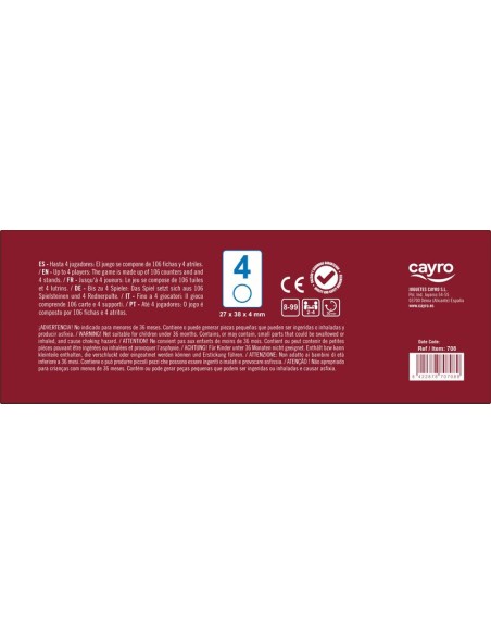 Rummi Clasic 4 Bolsa de Cayro.