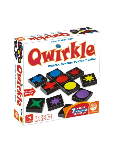 Qwirkle editado en España por Lúdilo.