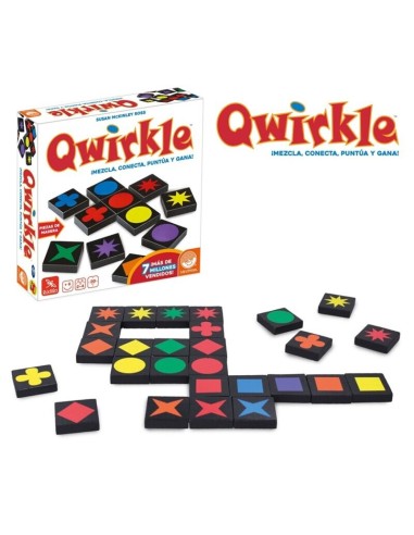 Qwirkle editado en España por Lúdilo.