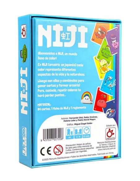 Niji de Mercurio Distribuciones.