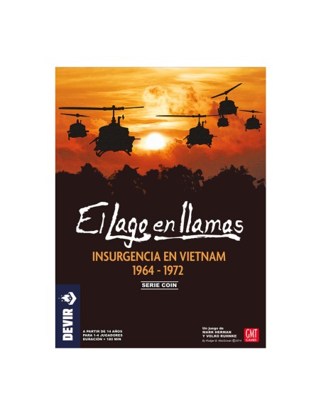 El Lago en Llamas de Devir.