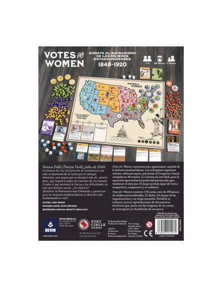 Votes for Women de Devir.