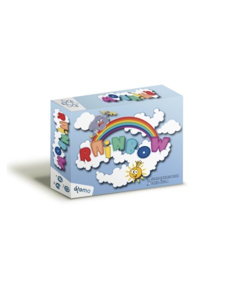 Rainbow es un juego de cartas para niños, editado por Átomo Games.