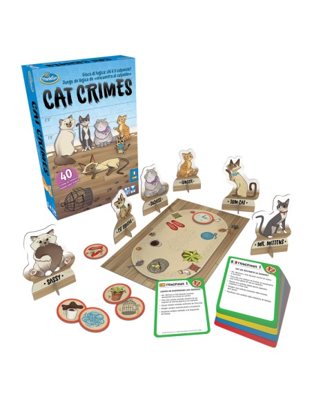 Cat Crimes de ThinkFun.