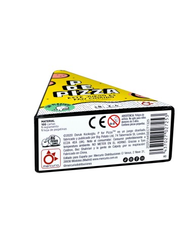 P DE PIZZA de la editorial Mercurio.