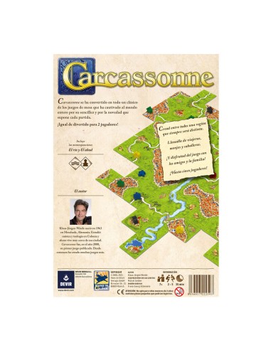 Carcassonne básico de Devír.