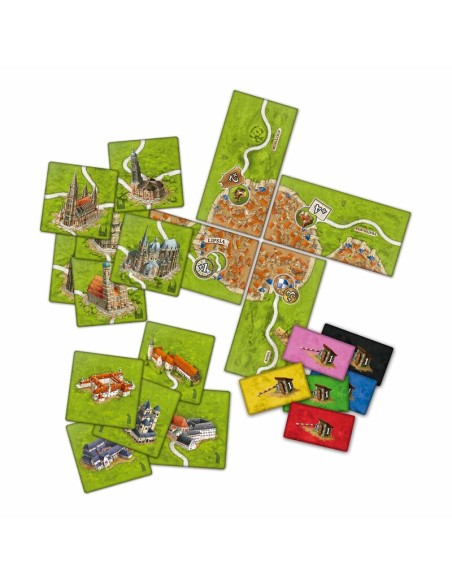 Carcassonne Expansiones Reunidas de Devir.