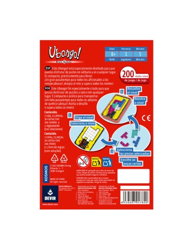 Ubgongo Brain Game de Devir.
