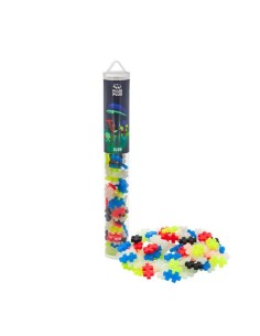 TUBO PLUS PLUS BRILLA EN LA OSCURIDAD Mix 100 pcs