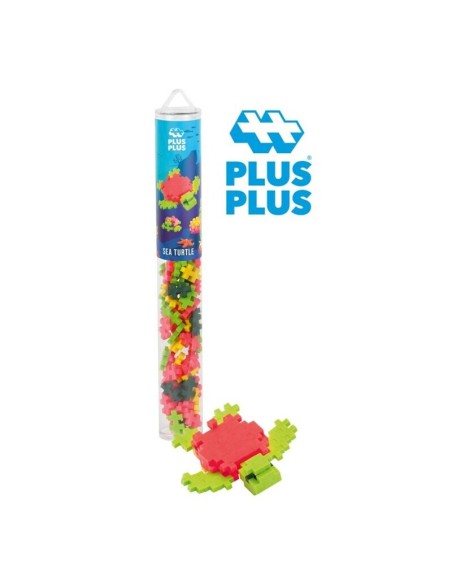 TUBO PLUS PLUS TORTUGA MARINA 100 pcs
