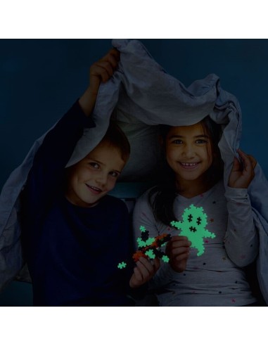 PLUS PLUS SOBRE BRILLA EN LA OSCURIDAD 300 pcs