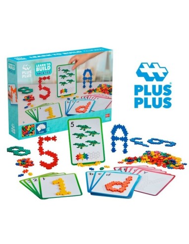 PLUS PLUS LEARN TO BUILD: ABC & 123