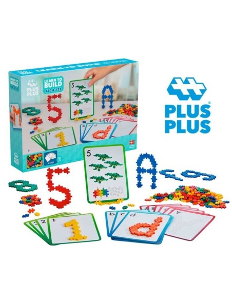 PLUS PLUS LEARN TO BUILD: ABC & 123