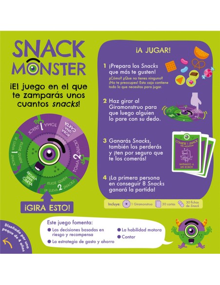 Snack Monster de la editorial Exploding Kittens.