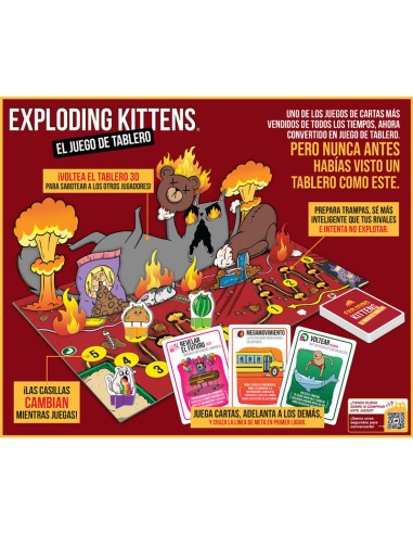 EXPLODING KITTENS: EL JUEGO DE TABLERO
