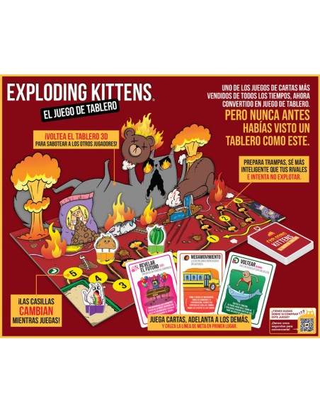 EXPLODING KITTENS: EL JUEGO DE TABLERO