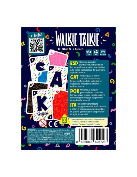 WALKIE TALKIE de Devir.