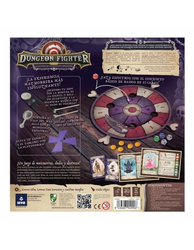 DUNGEON FIGHTER: Catacumbas de los Espectros Tenebrosos de Devir.